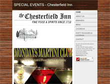 Tablet Screenshot of chesterfieldinn.org